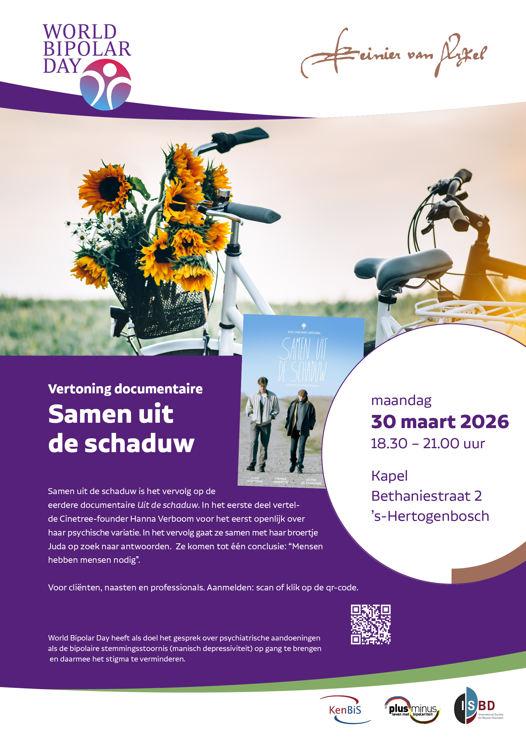 World Bipolar Day Reinier Van Arkel